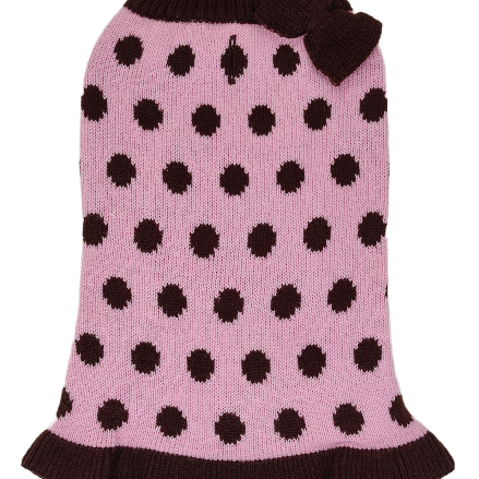 Bubble Dot Sweater Dress