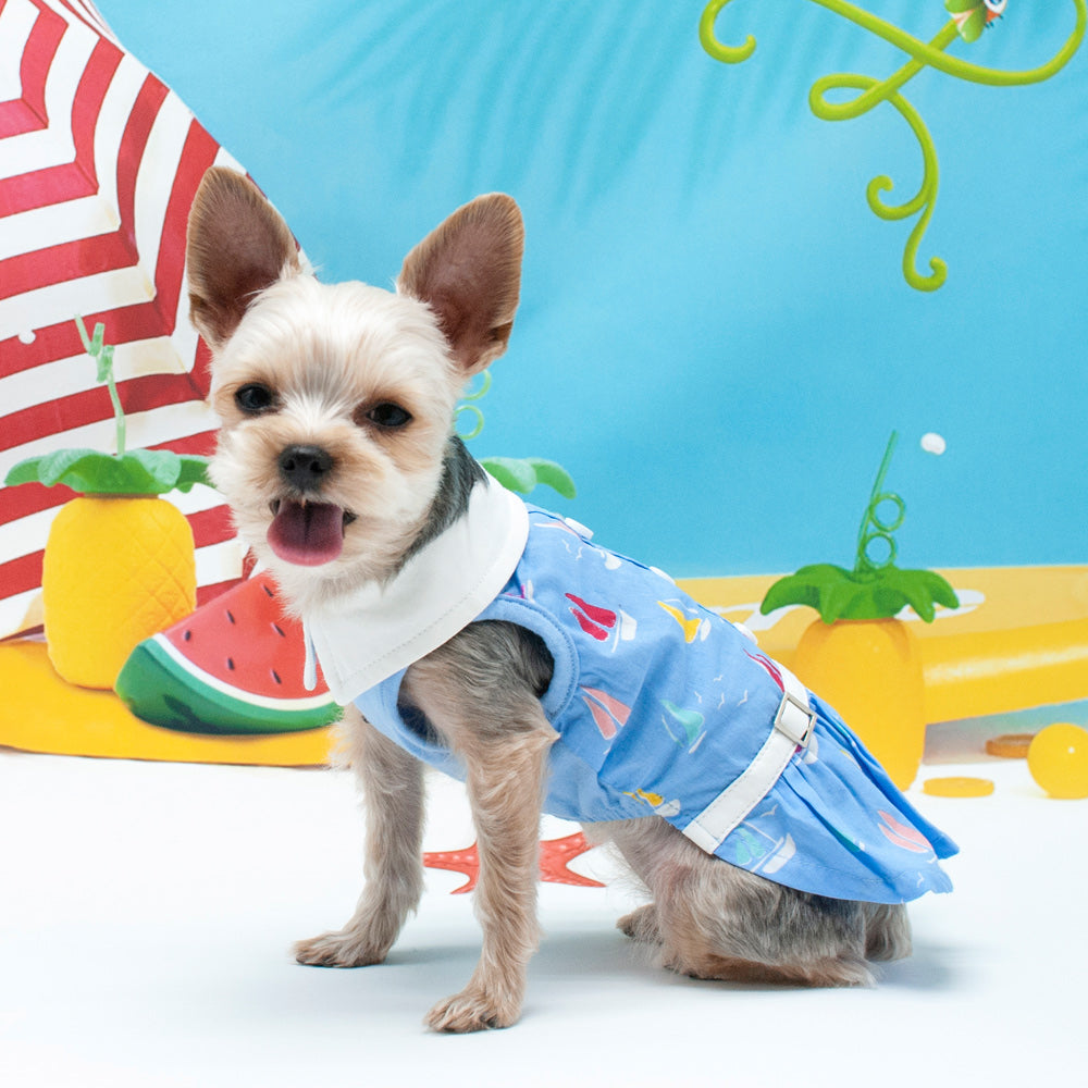 Summer Beach Dog Dress XS Summer Beach Dog Dress XS