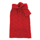 Scarf Cable Sweater